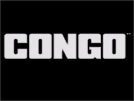 Title screen of Congo on the Sega Genesis.